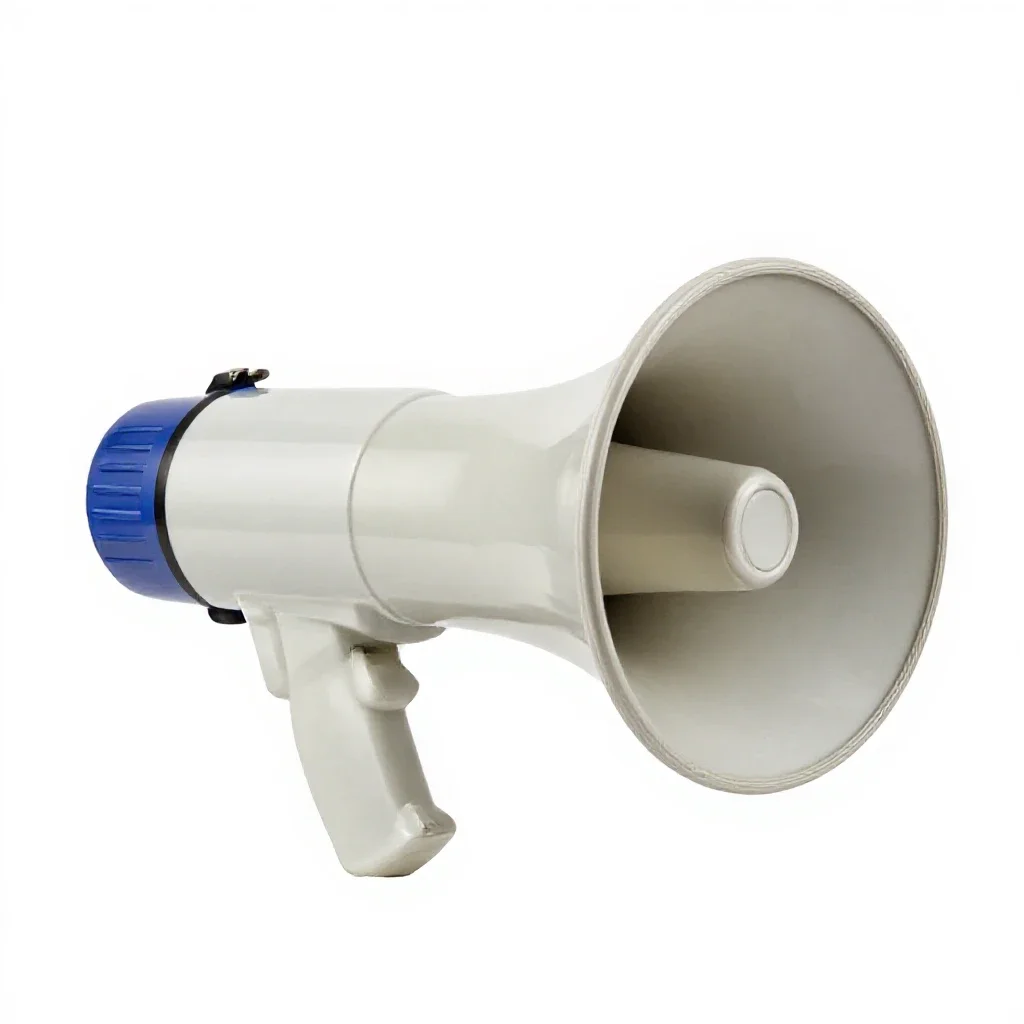 Megaphone isolated on a white background