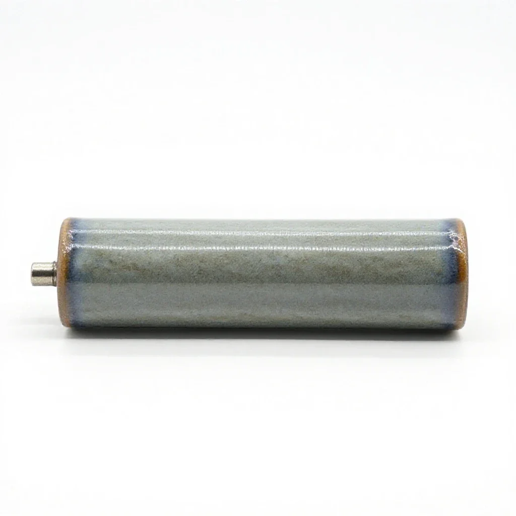 Mercury cell isolated on a white background