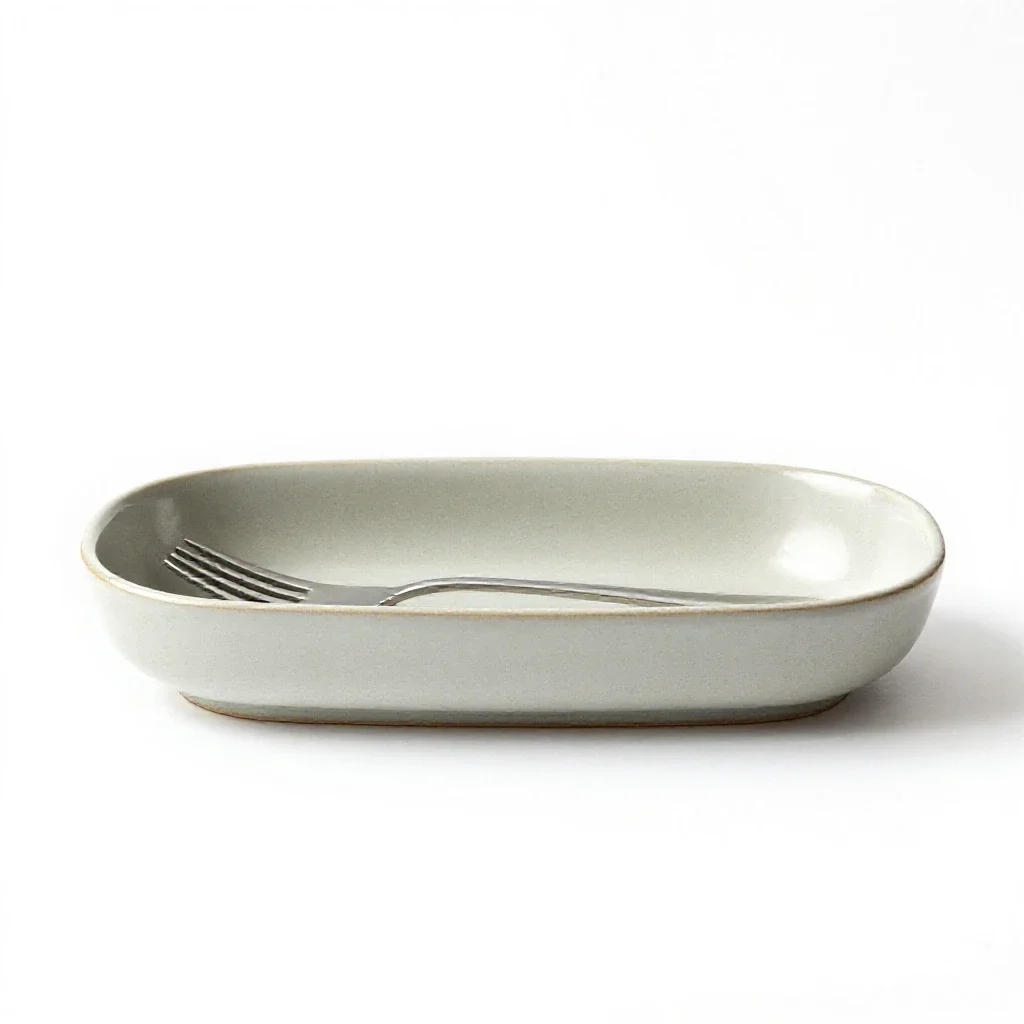 Mess kit isolated on a white background