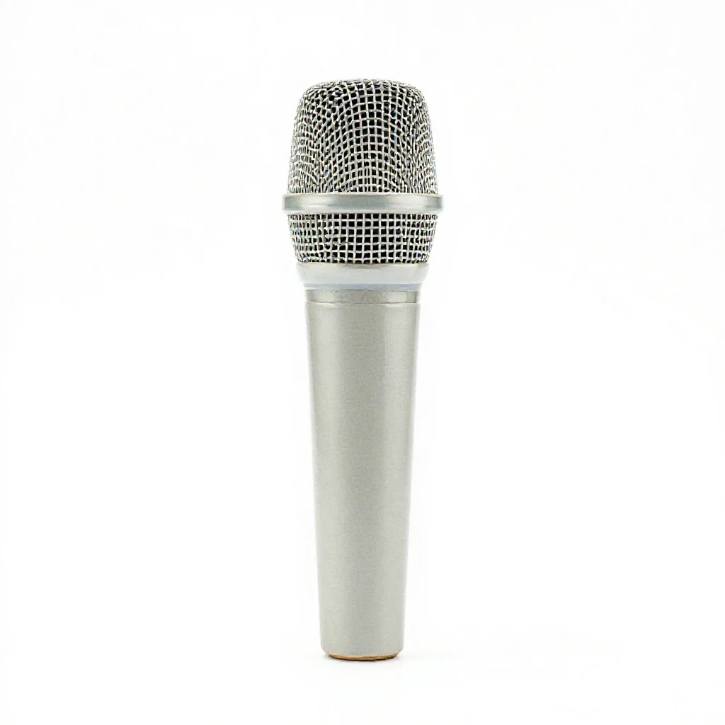 Microphone isolated on a white background