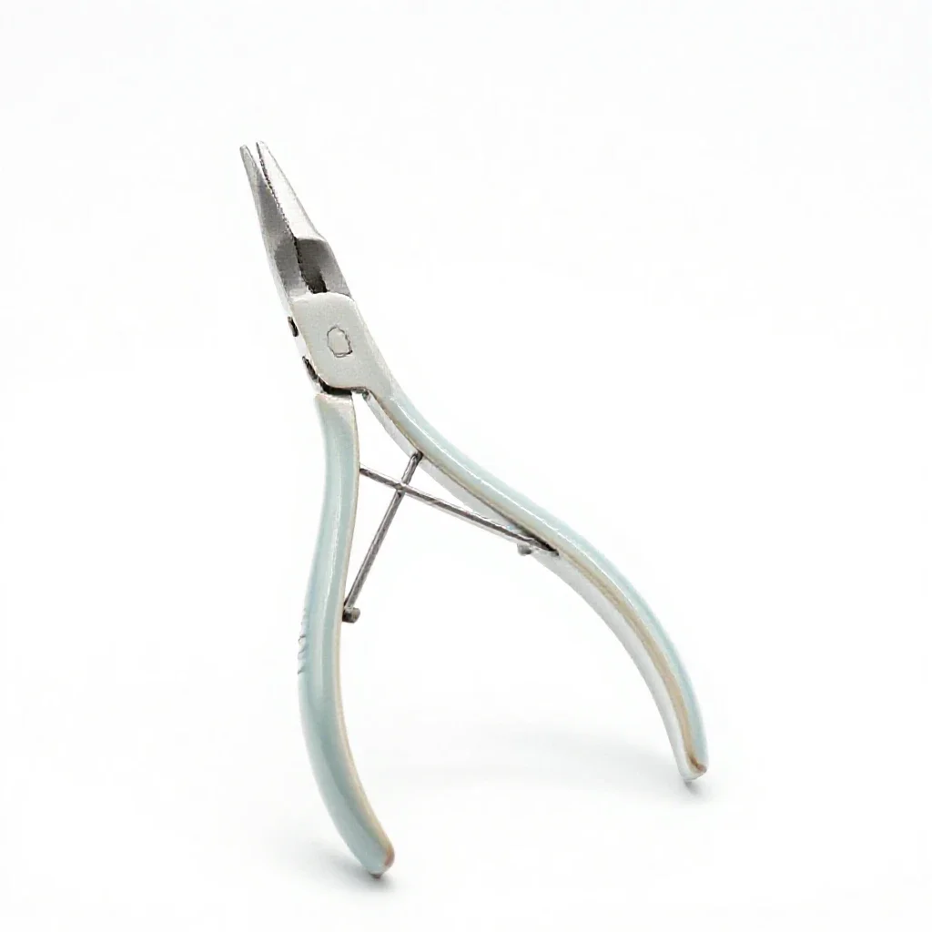 Mouse-tooth forceps isolated on a white background