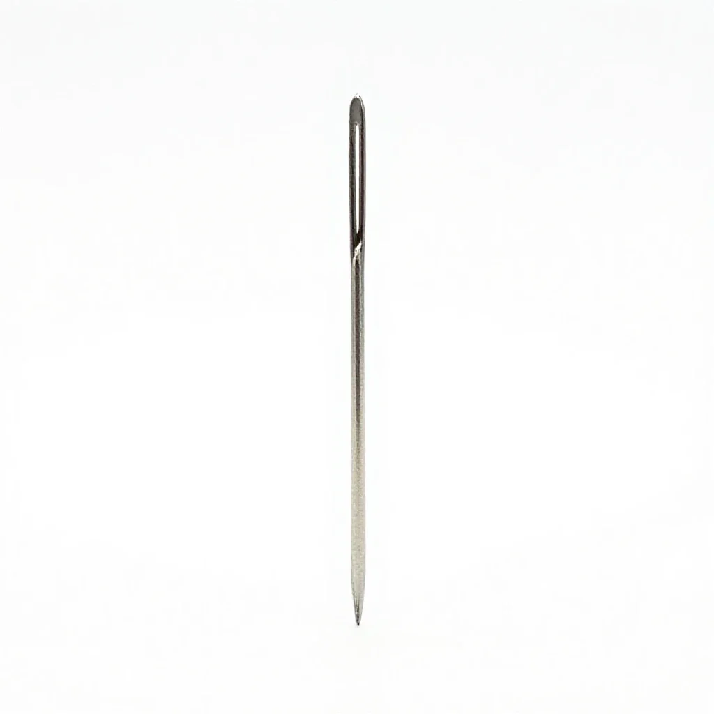 Packing needle isolated on a white background