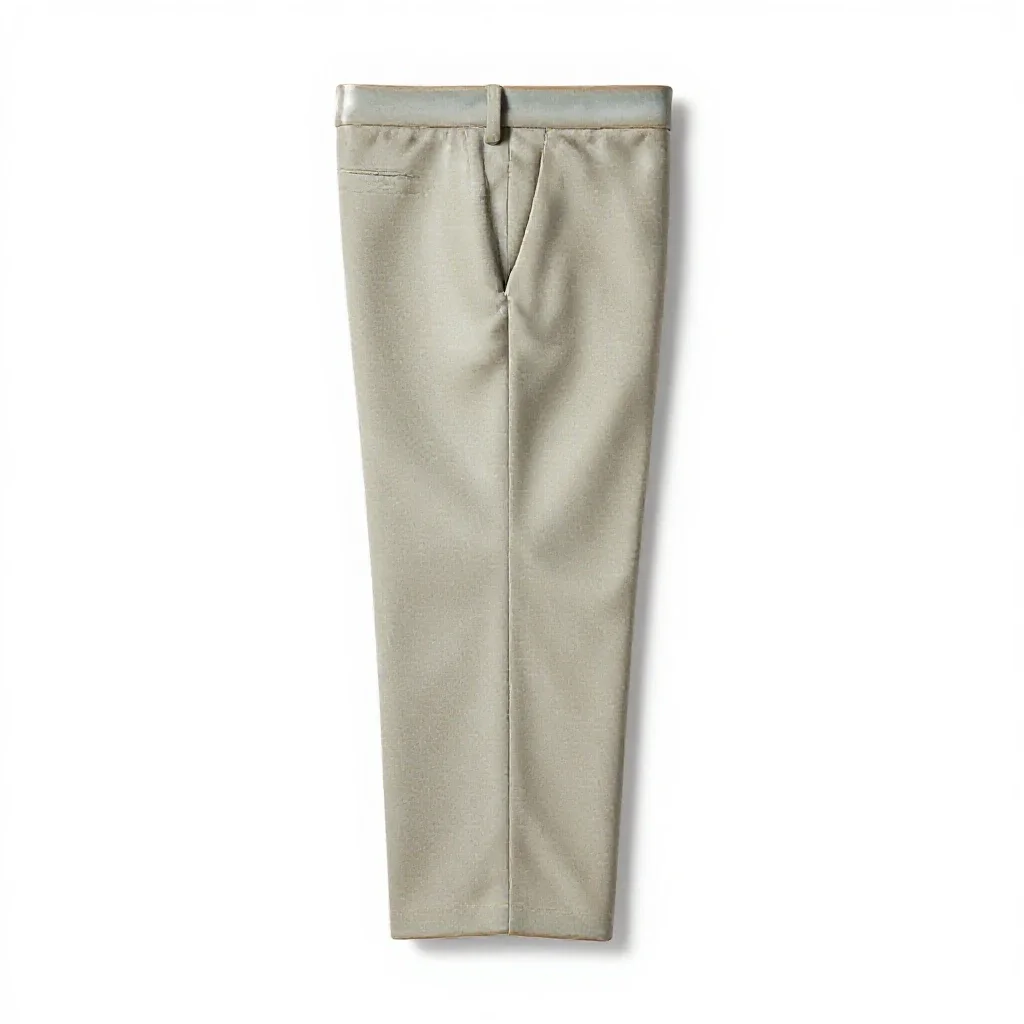 Pant leg isolated on a white background