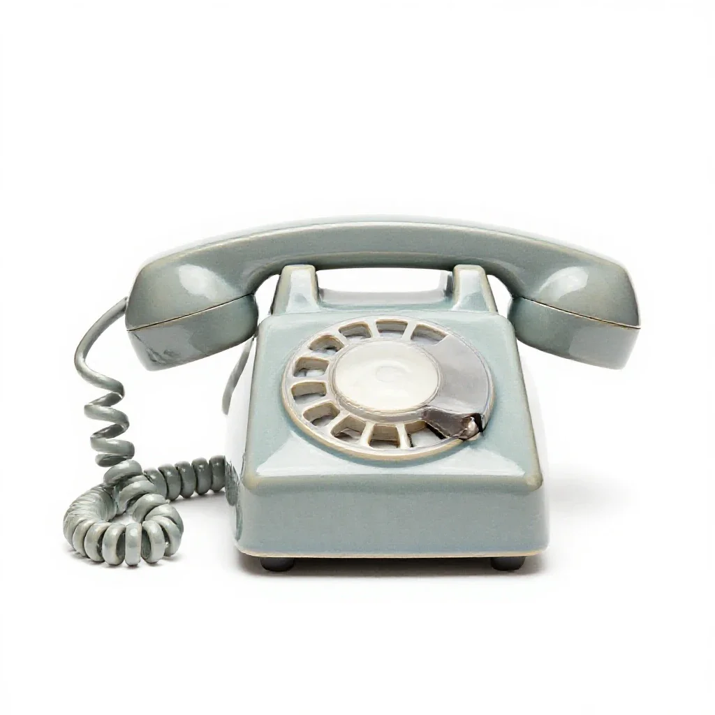 Party line isolated on a white background