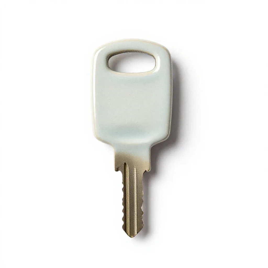 Passkey isolated on a white background