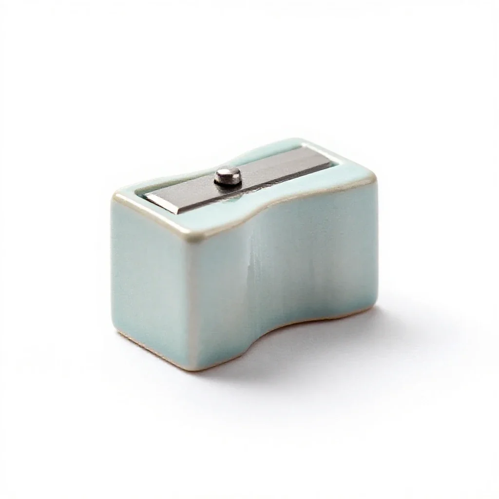 Pencil sharpener isolated on a white background