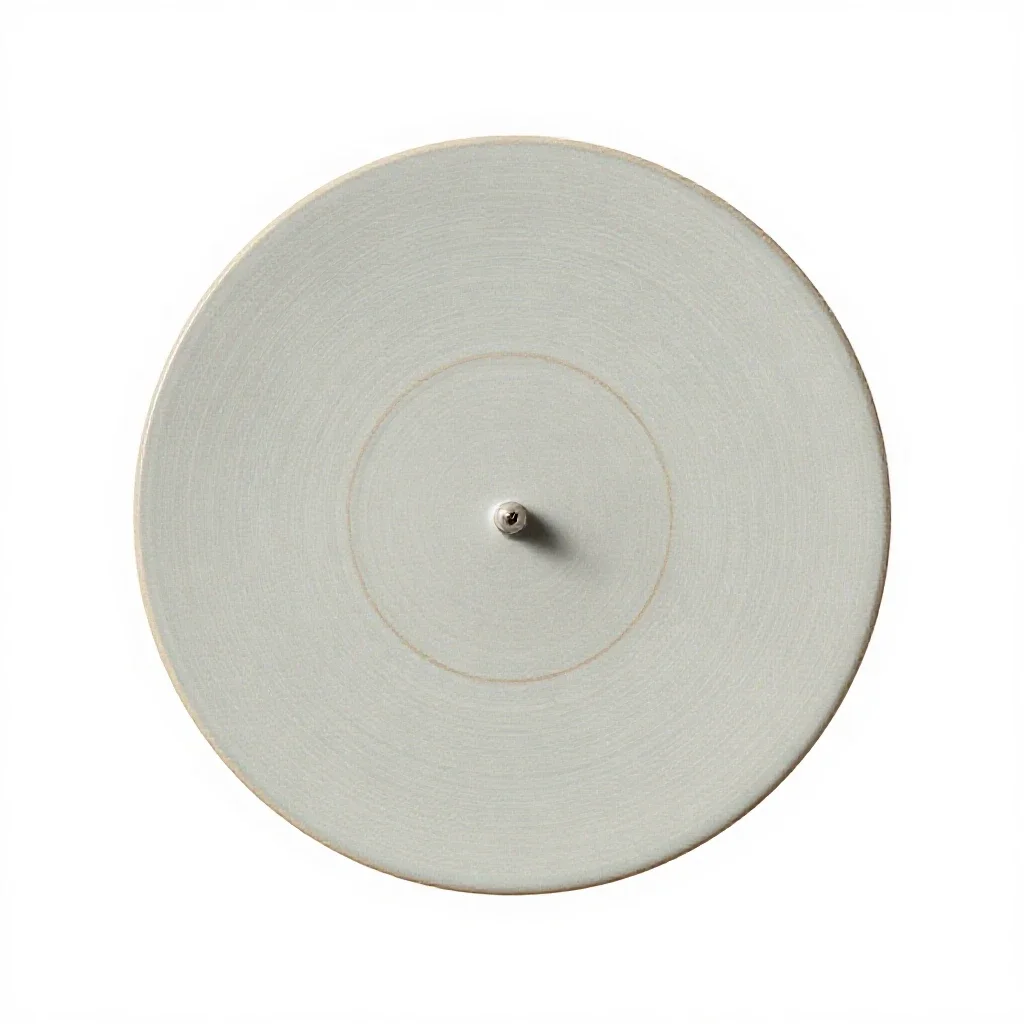 Phonograph record isolated on a white background