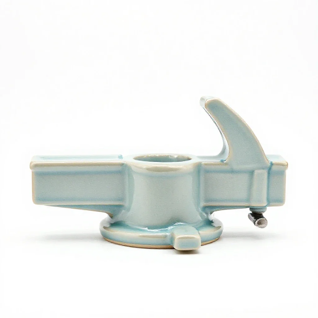 Pipe vise isolated on a white background