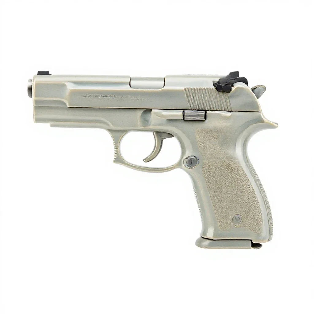 Pistol grip isolated on a white background