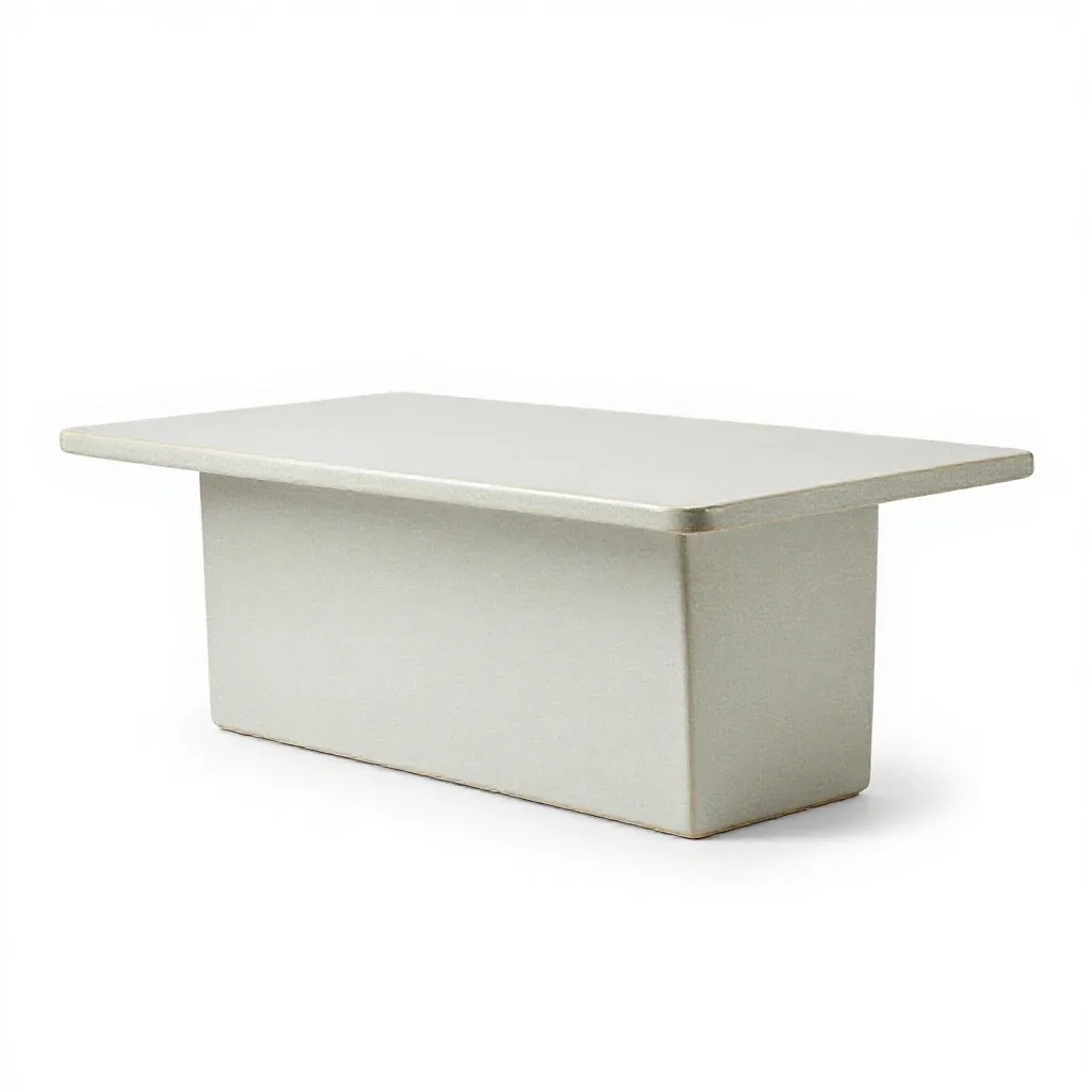 Plane table isolated on a white background