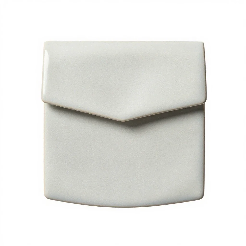 Pocket flap isolated on a white background
