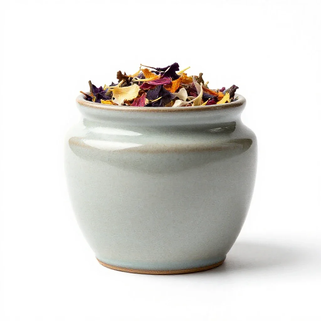 Potpourri isolated on a white background