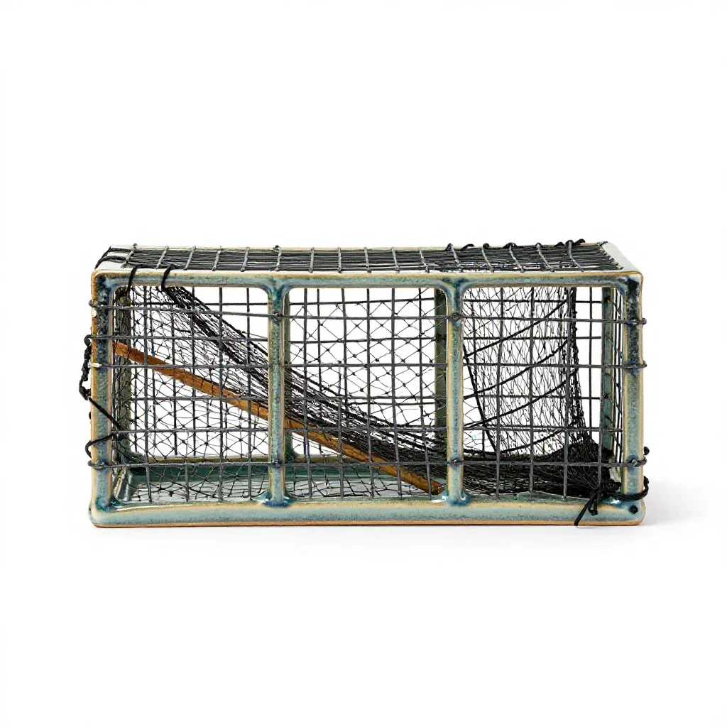 Pound net isolated on a white background