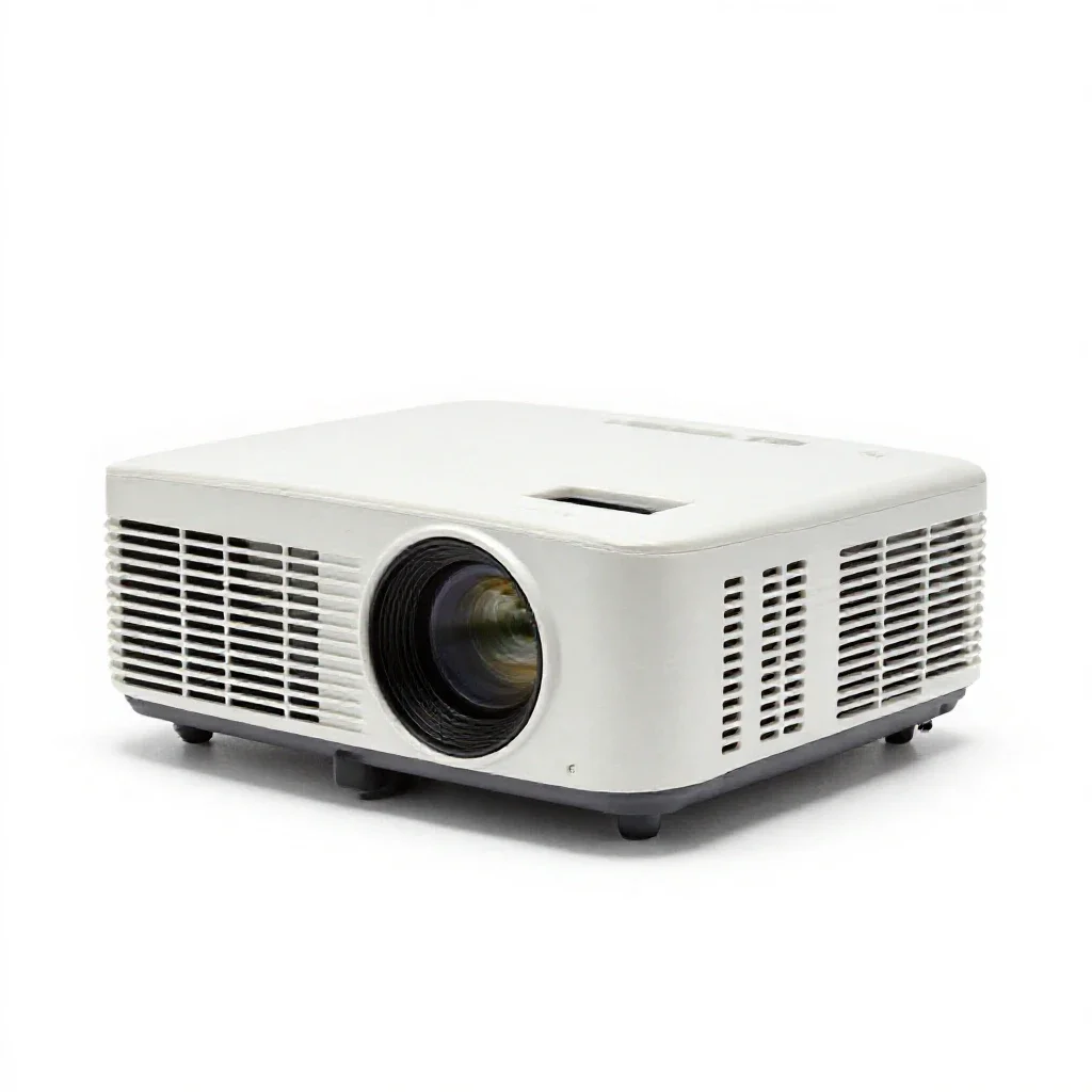 Projector isolated on a white background