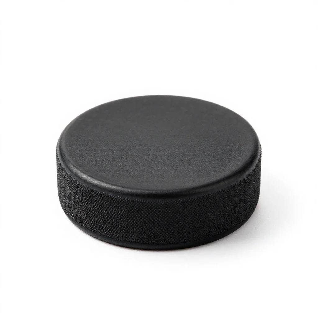 Puck isolated on a white background