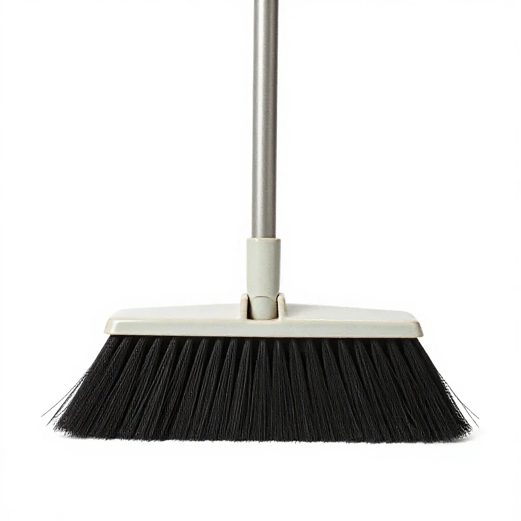 Push broom isolated on a white background