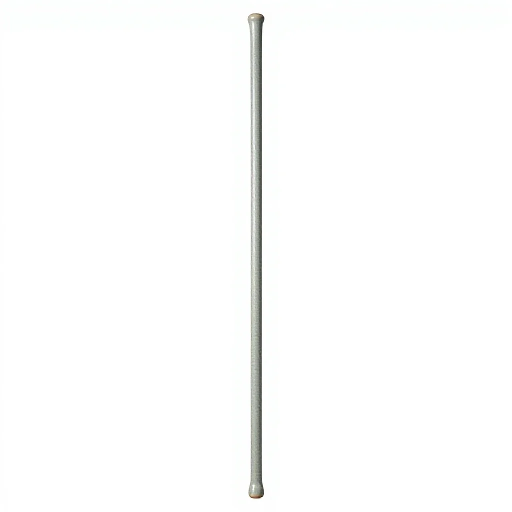 Quarterstaff isolated on a white background