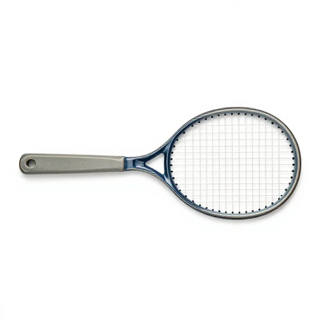 Racket isolated on a white background