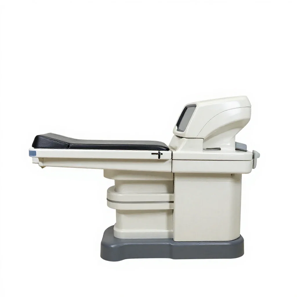 Radiotherapy equipment isolated on a white background