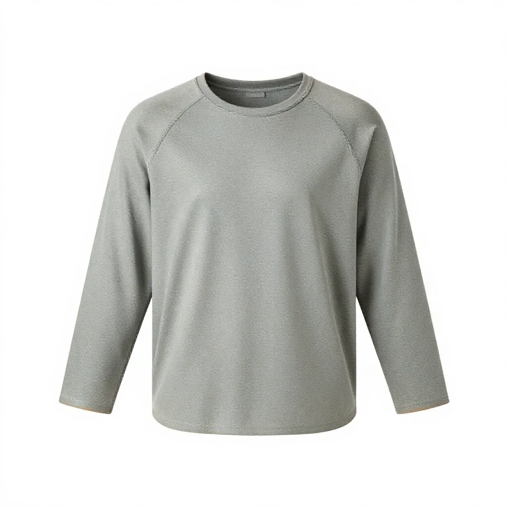 Raglan sleeve isolated on a white background