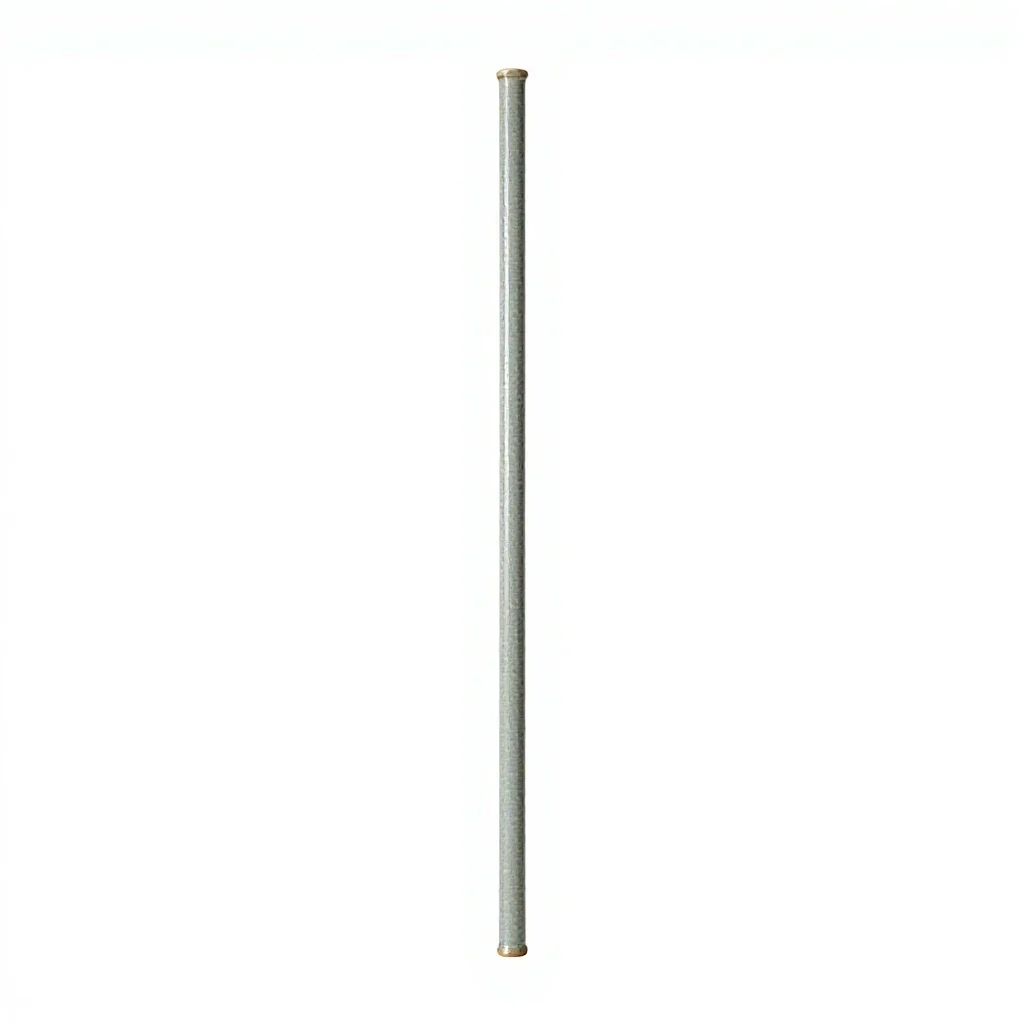 Range pole isolated on a white background