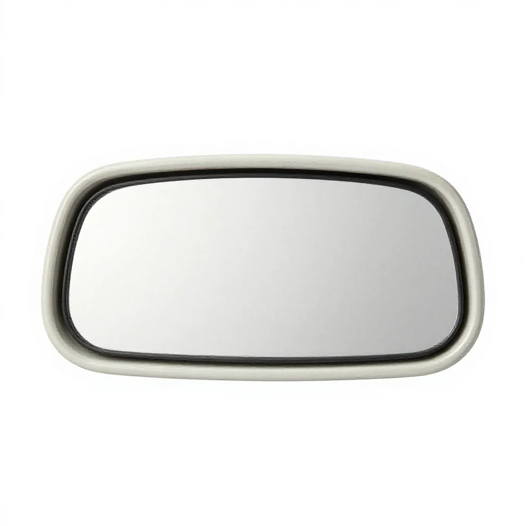 Rearview mirror isolated on a white background