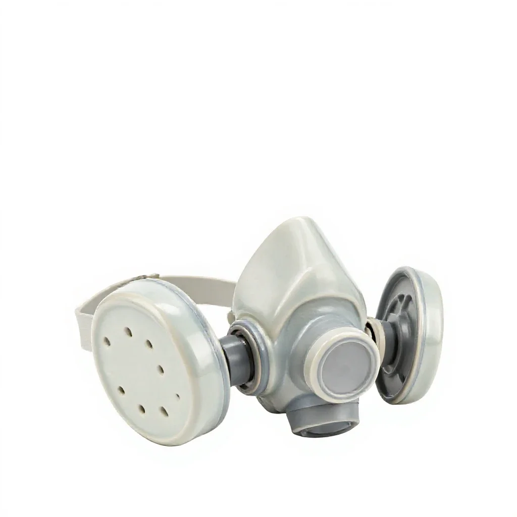 Respirator isolated on a white background
