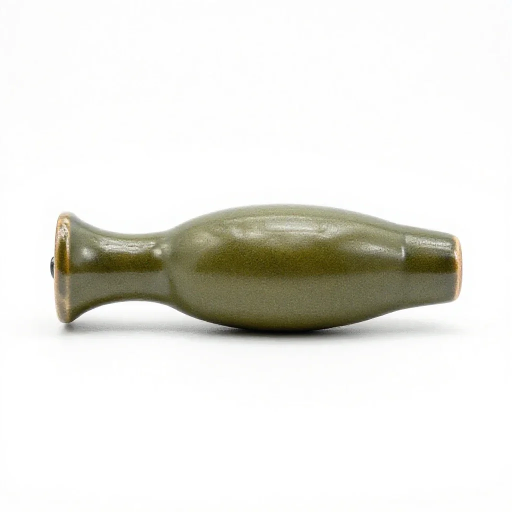 Rifle grenade isolated on a white background