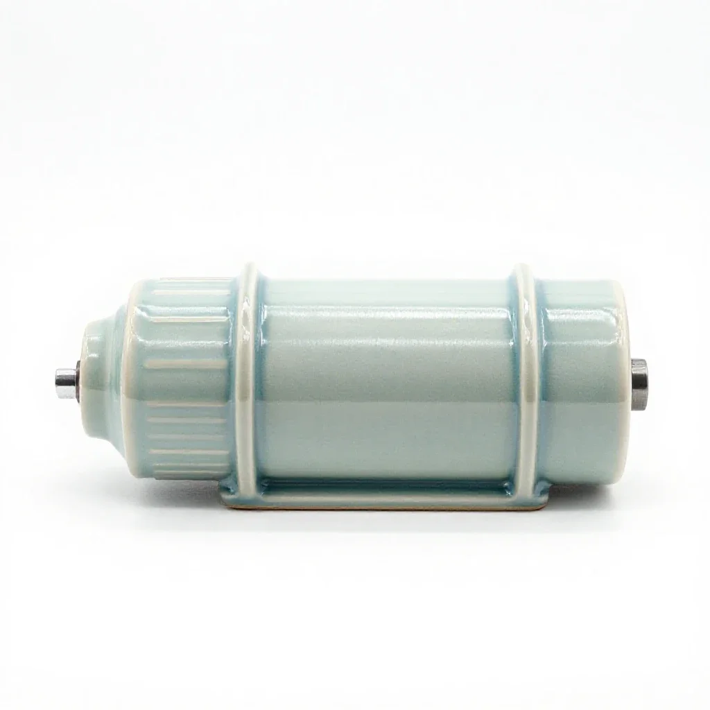 Rotary actuator isolated on a white background