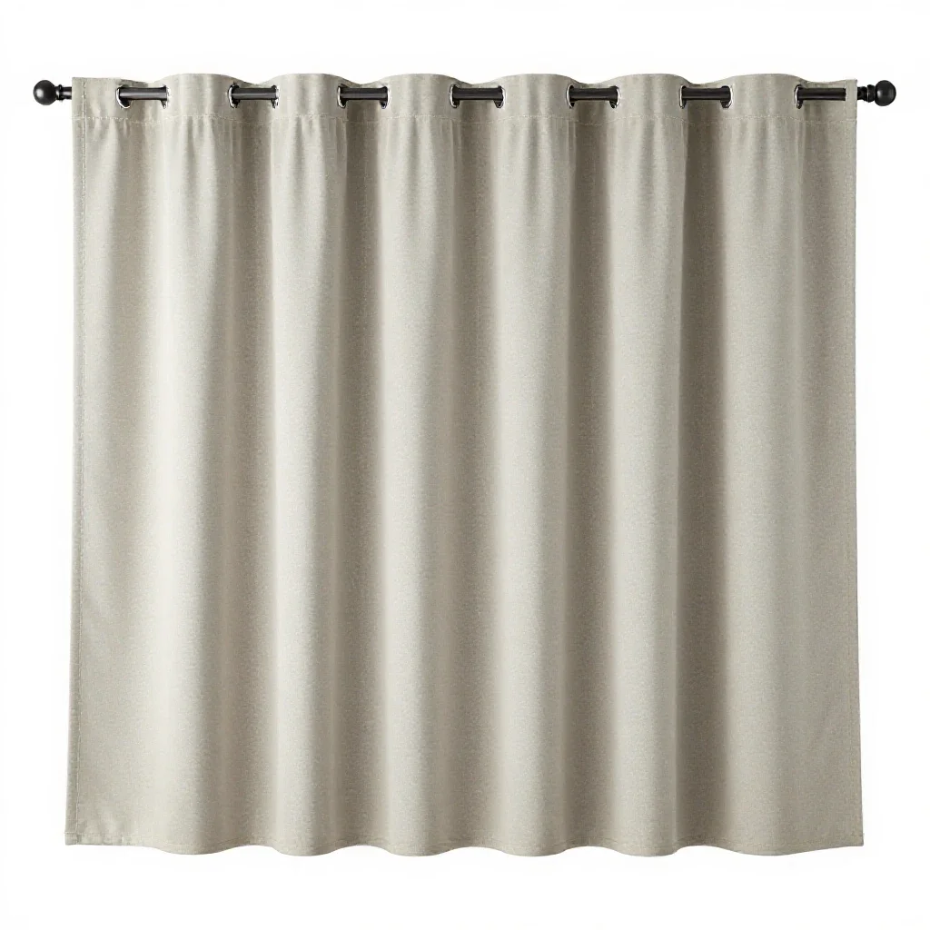 Safety curtain isolated on a white background