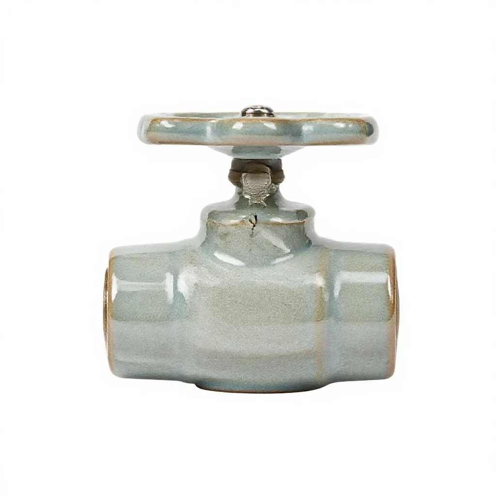 Safety valve isolated on a white background