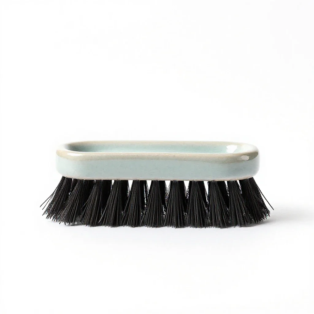 Scrub brush isolated on a white background