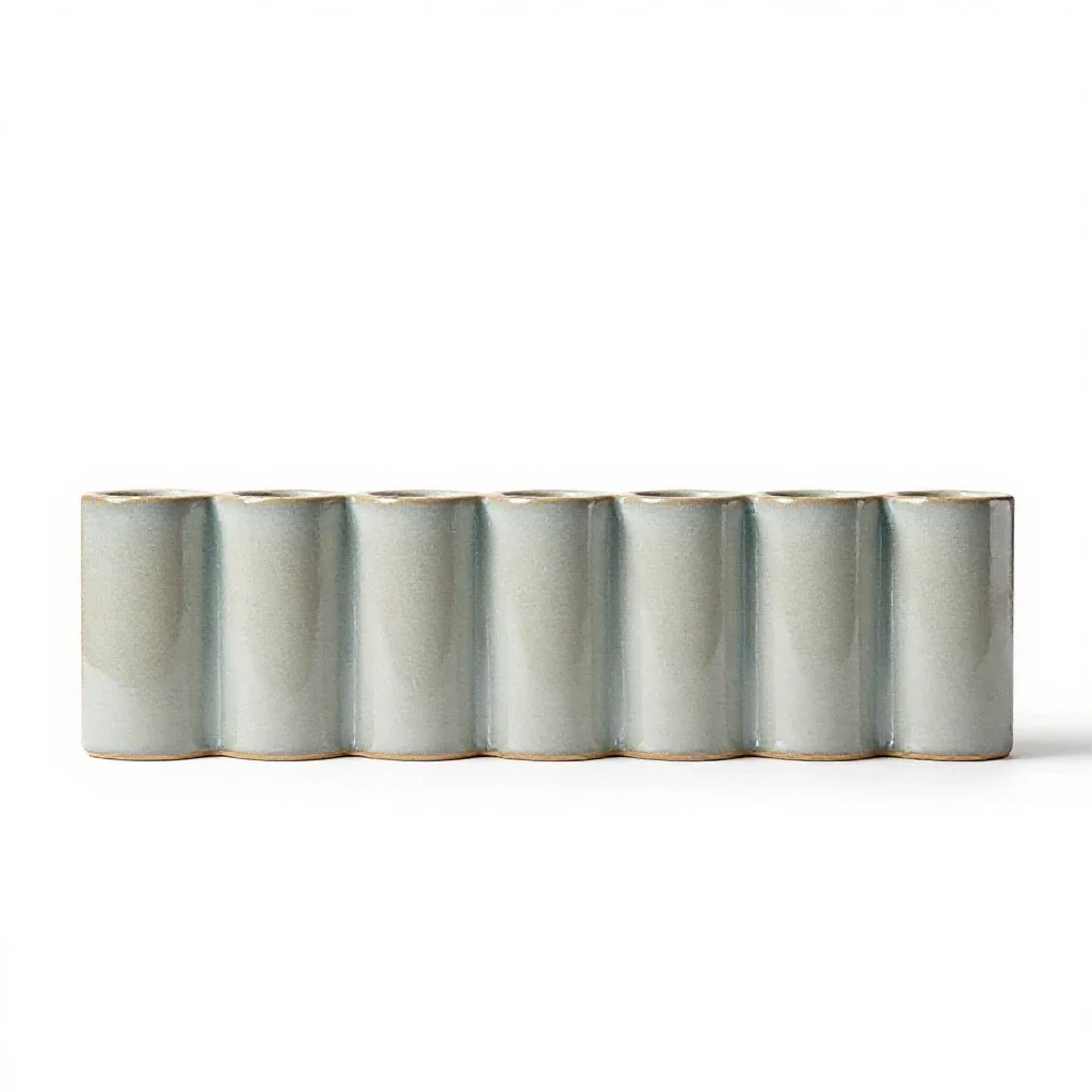 Sheet pile isolated on a white background