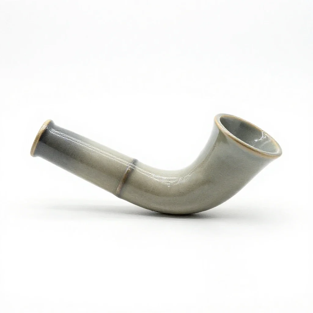 Shofar isolated on a white background