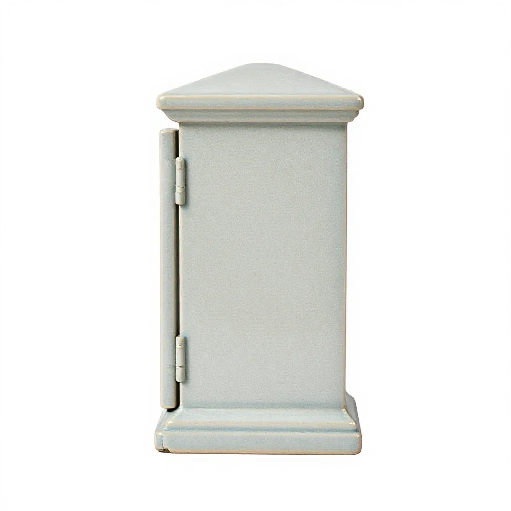 Shutting post isolated on a white background