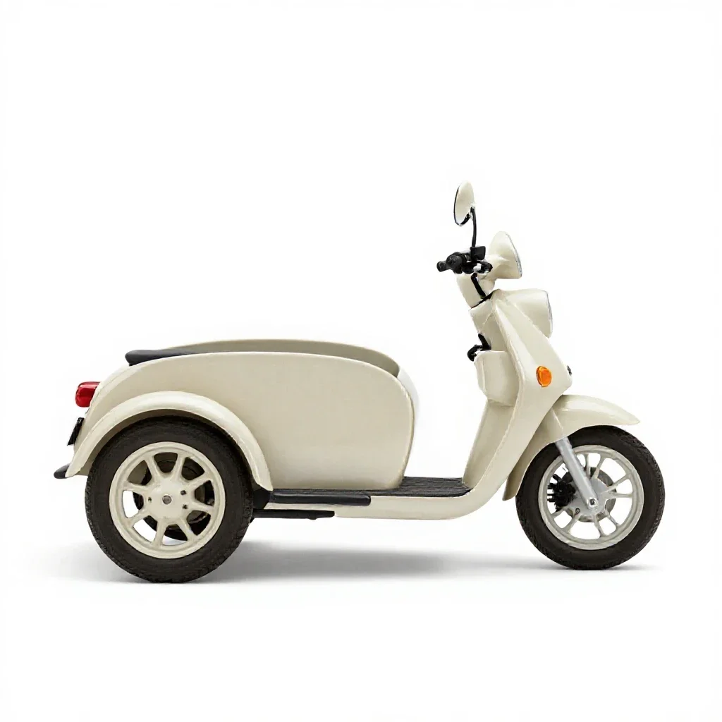 Sidecar isolated on a white background