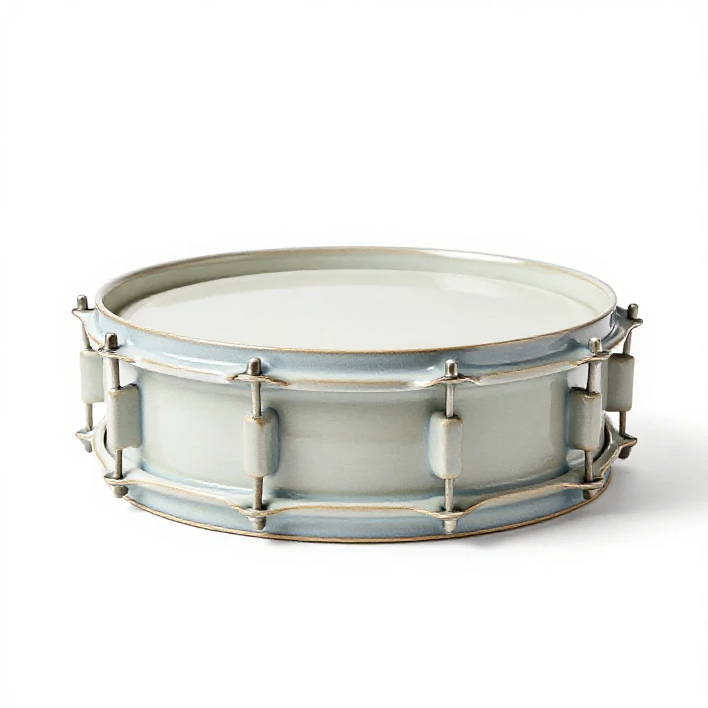 Snare isolated on a white background