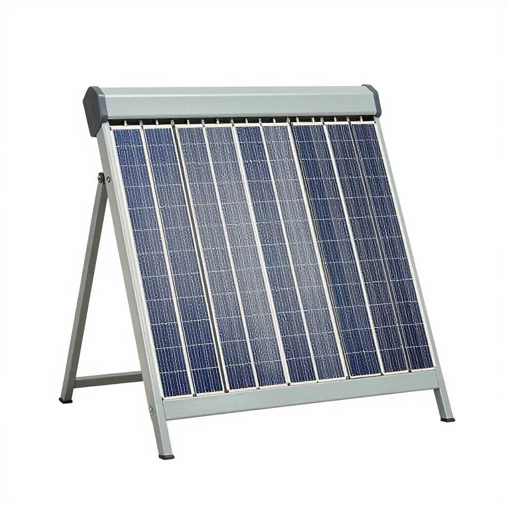 Solar heater isolated on a white background