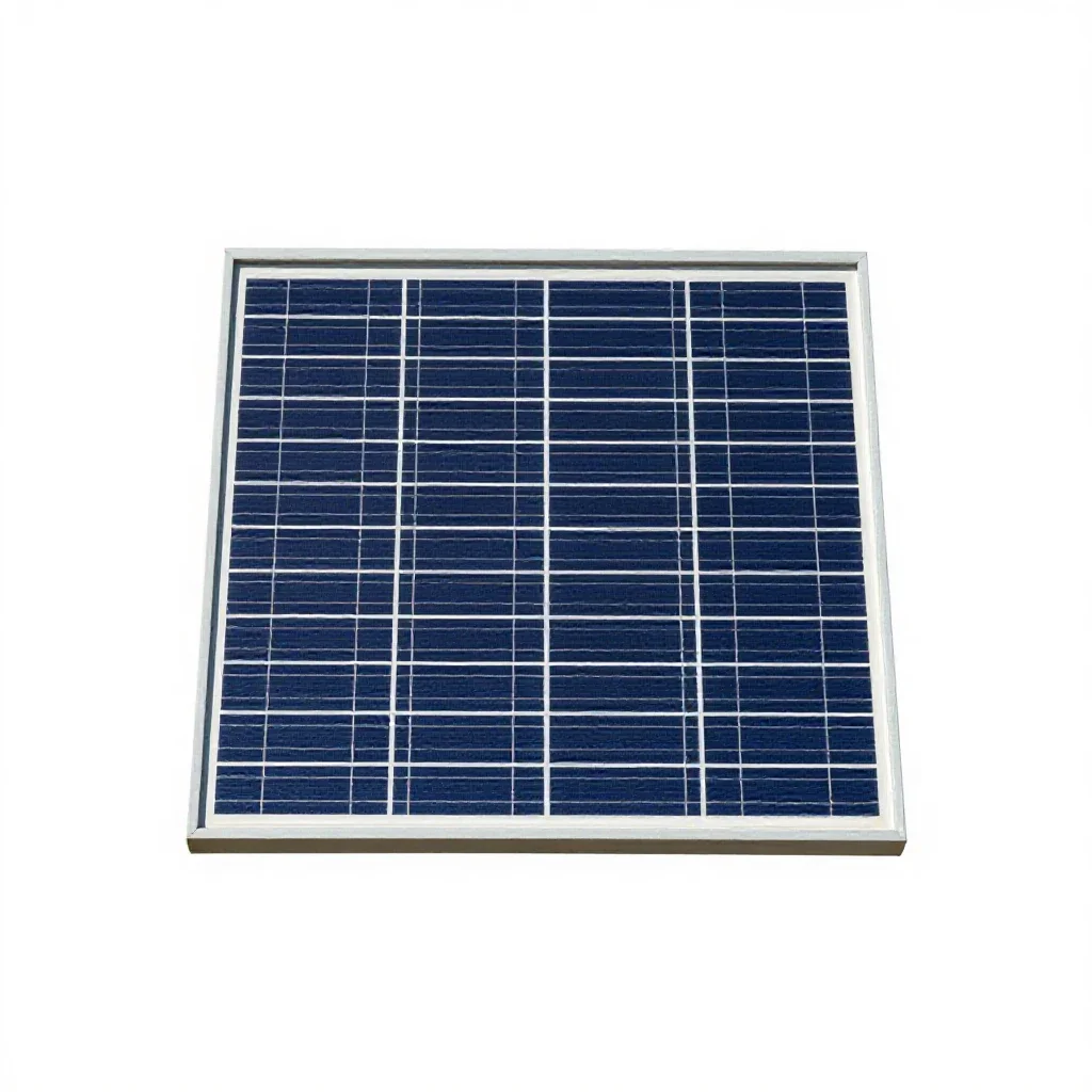 Solar thermal system isolated on a white background