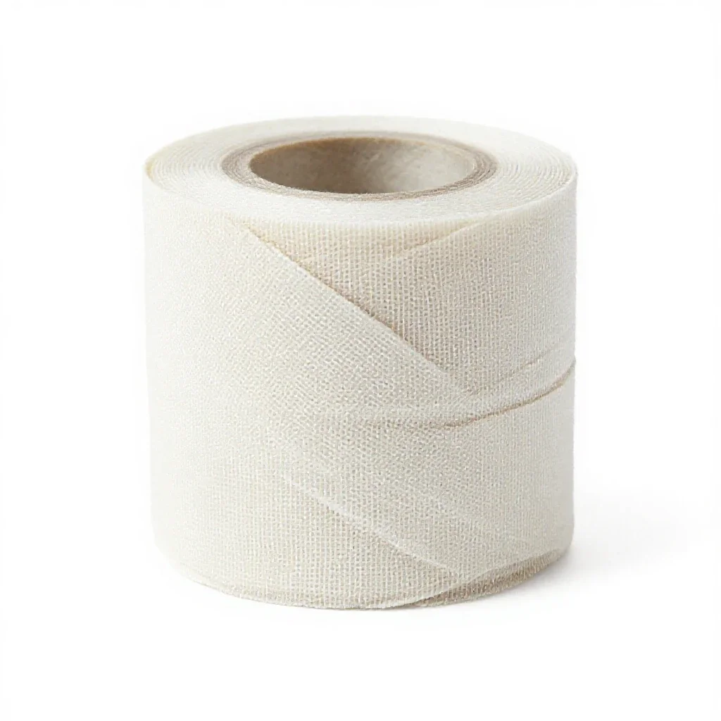 Spiral bandage isolated on a white background