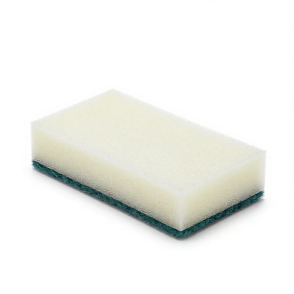 Sponge mop isolated on a white background