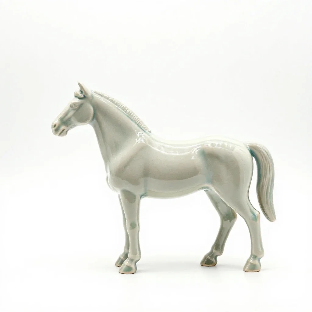 Stalking-horse isolated on a white background