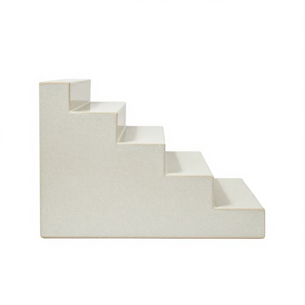 Step isolated on a white background