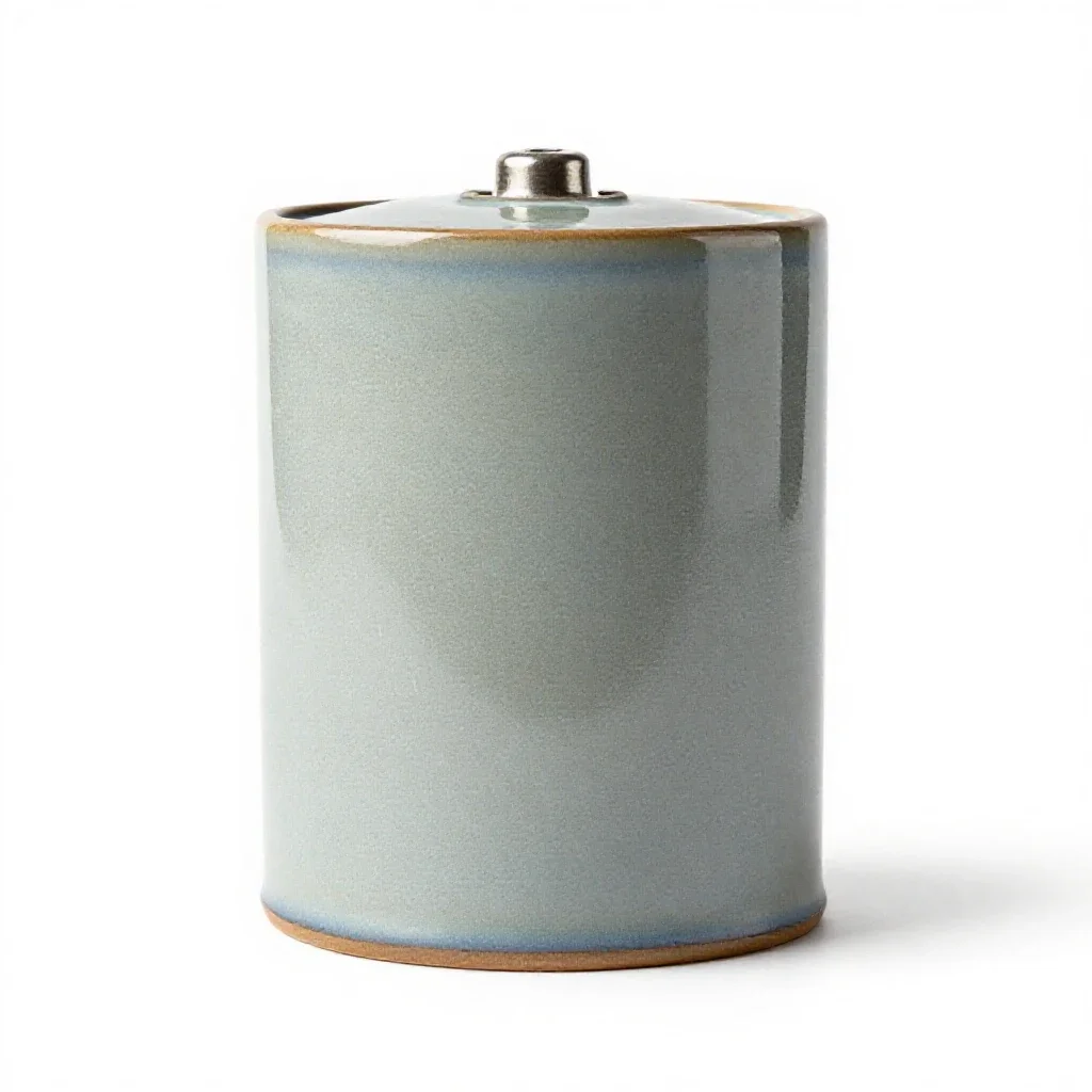 Storage battery isolated on a white background