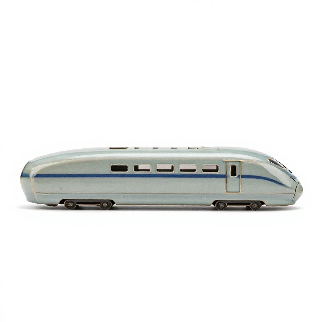 Streamliner isolated on a white background