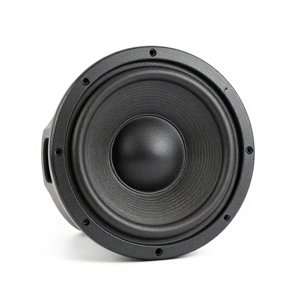 Subwoofer isolated on a white background