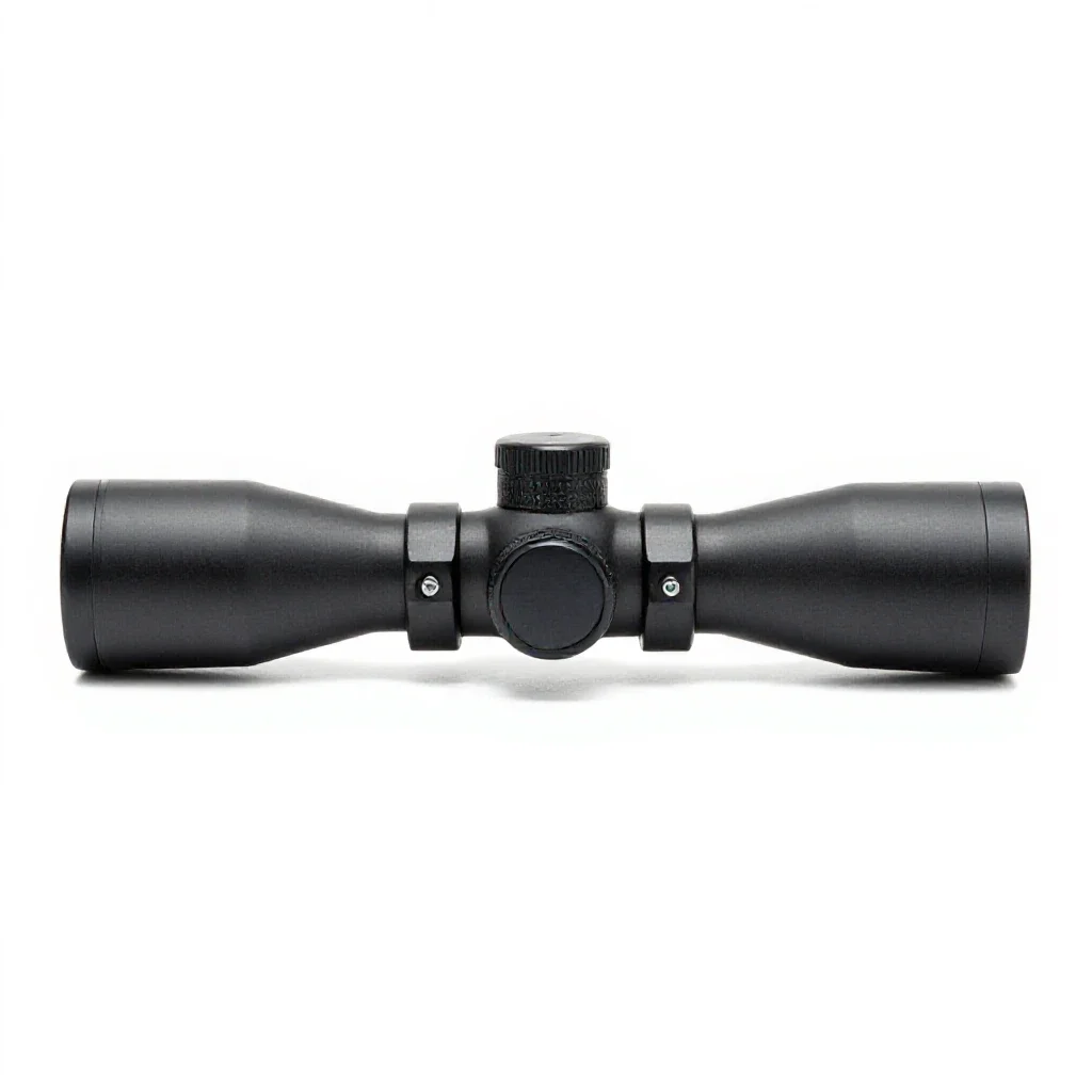 Telescopic sight isolated on a white background