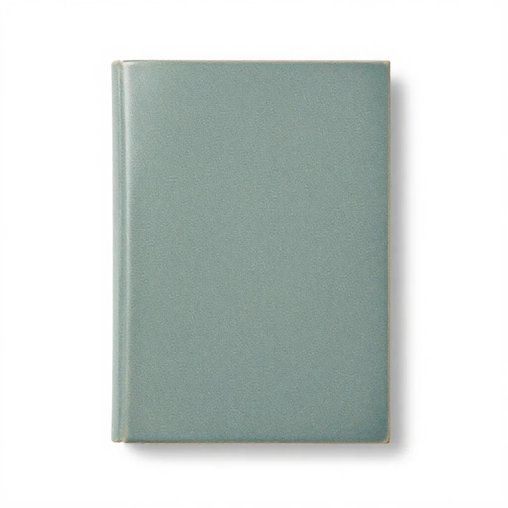 Three-quarter binding isolated on a white background