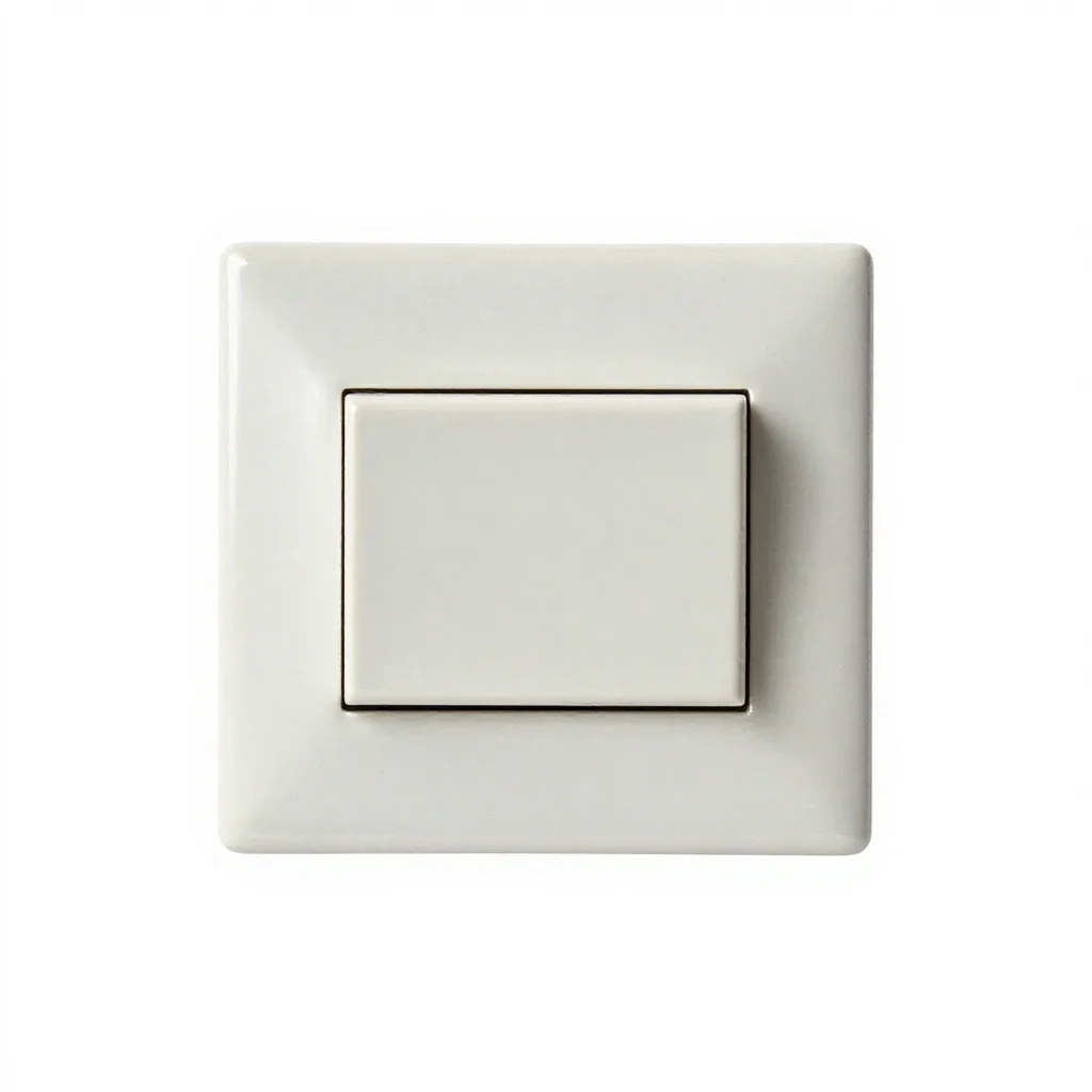 Three-way switch isolated on a white background