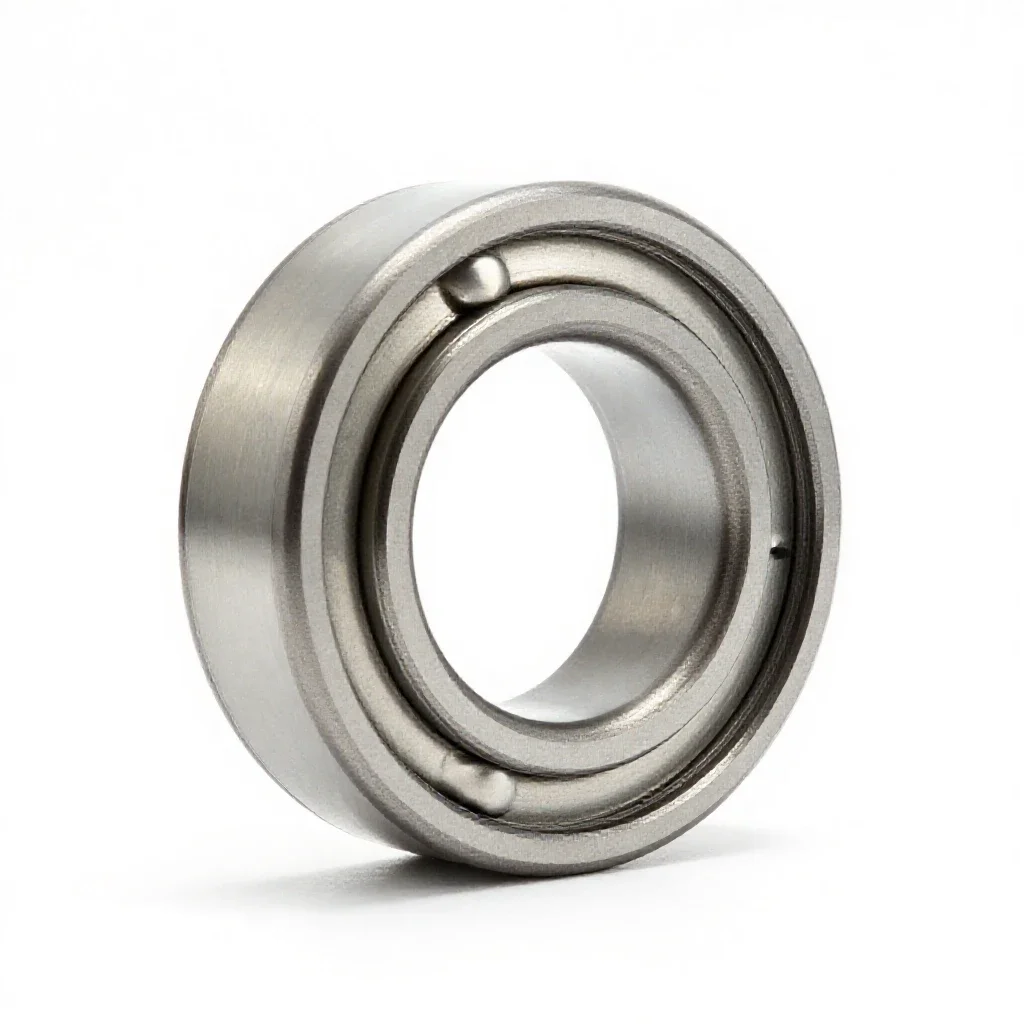 Thrust bearing isolated on a white background